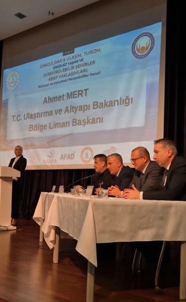 Zonguldak' a Ulaşım, Turizm, Engelsiz Yaşam ve Sürdürülebilir Şehirler Kent Yaklaşımları" Bilimsel ve Kurumsal Perspektifler Paneli düzenlendi